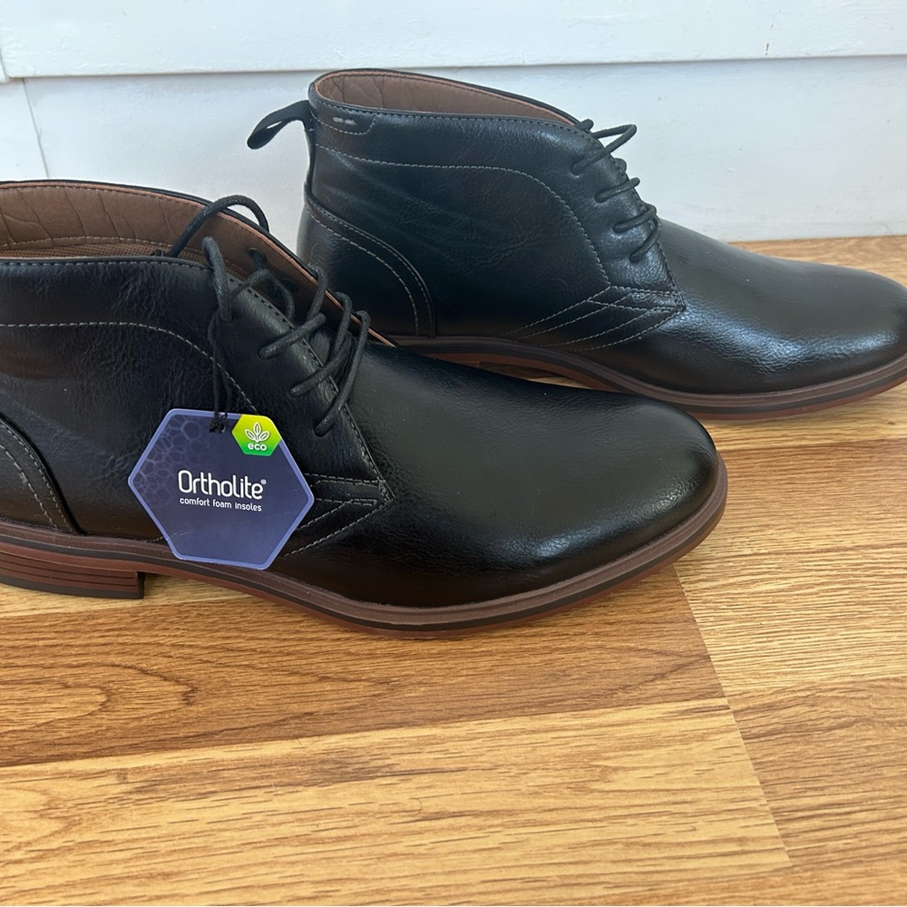 Men's Black Dress Shoes